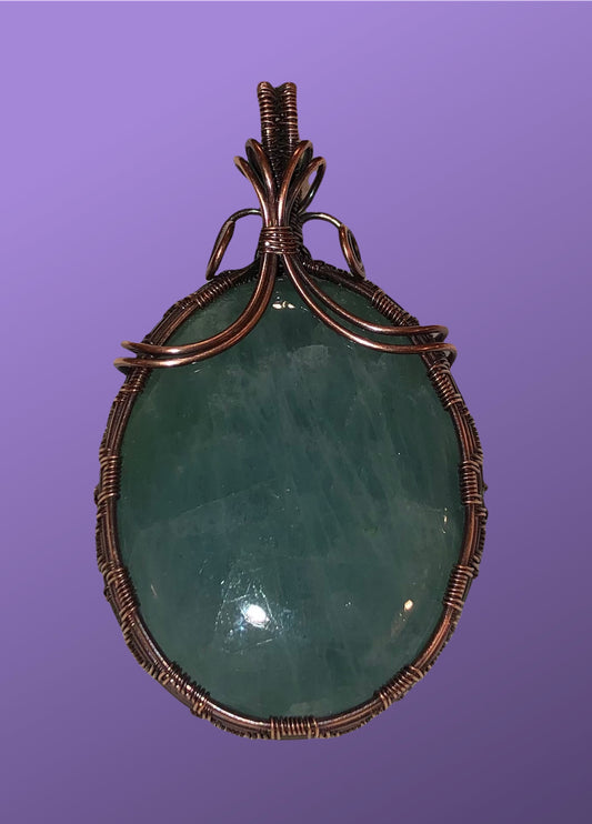 Aquamarine in Copper