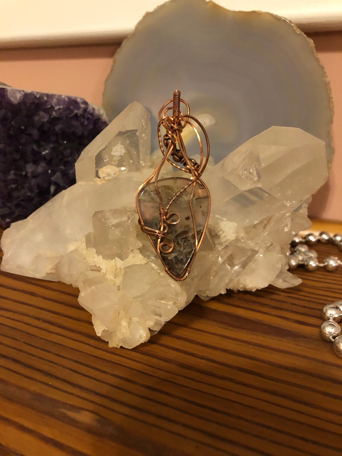 Turkish Stick Agate in Copper