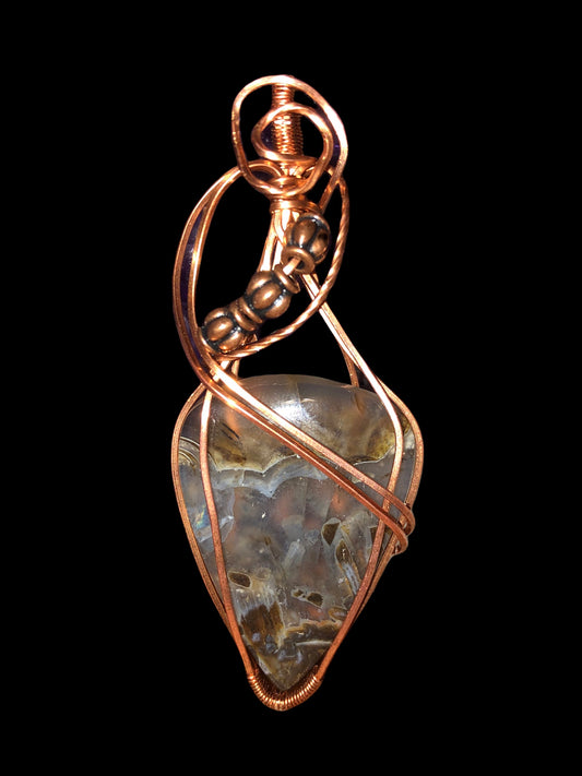 Turkish Stick Agate in Copper